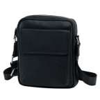 Чоловічий шкіряний месенджер TIDING BAG NA50-065A чорний - Фотографія № 100
