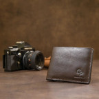 Небольшой кожаный кошелёк Grande Pelle 506620 - Фото № 104
