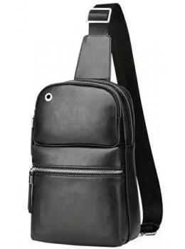 Мужская кожаная сумка-слинг Tiding Bag B3-066A