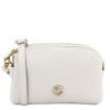 Біла шкіряна сумка через плече Tuscany Leather TL142375 White