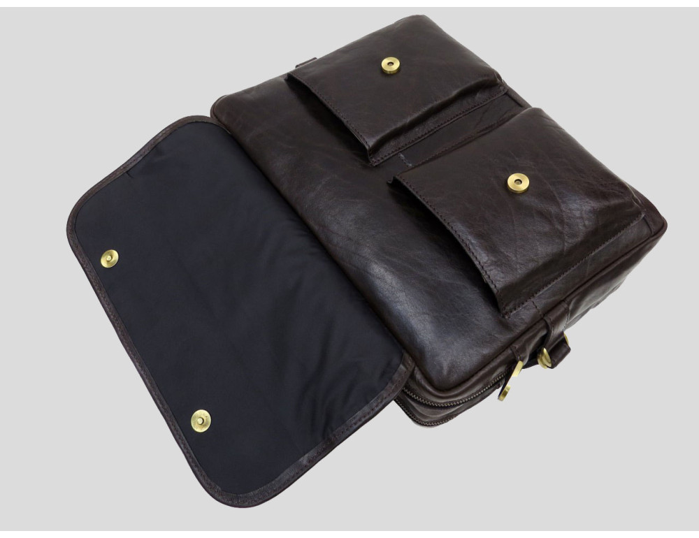 Елітна чоловіча сумка з двома відділеннями Newery N9523NC - Фотографія № 8