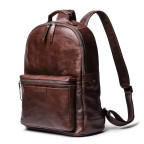Чоловічий рюкзак із натуральної шкіри Bexhill Vt88120 Dark Brown - Фотографія № 100