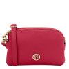 Рожева шкіряна сумка через плече Tuscany Leather TL142375 PINK