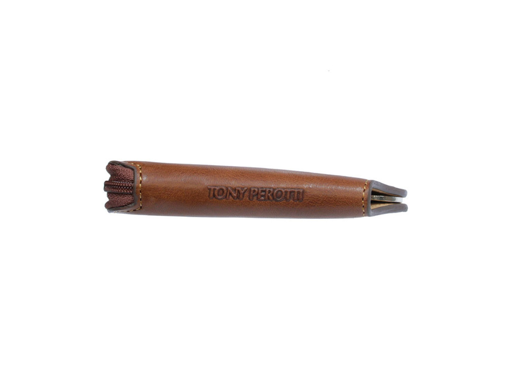 Тонка ключниця коньячного кольору Tony Perotti Nevada 2694 cognac - Фотографія № 4