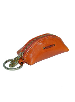 Тонкая ключница оранжевого цвета Tony Perotti Topkapi KR-186 mandarino