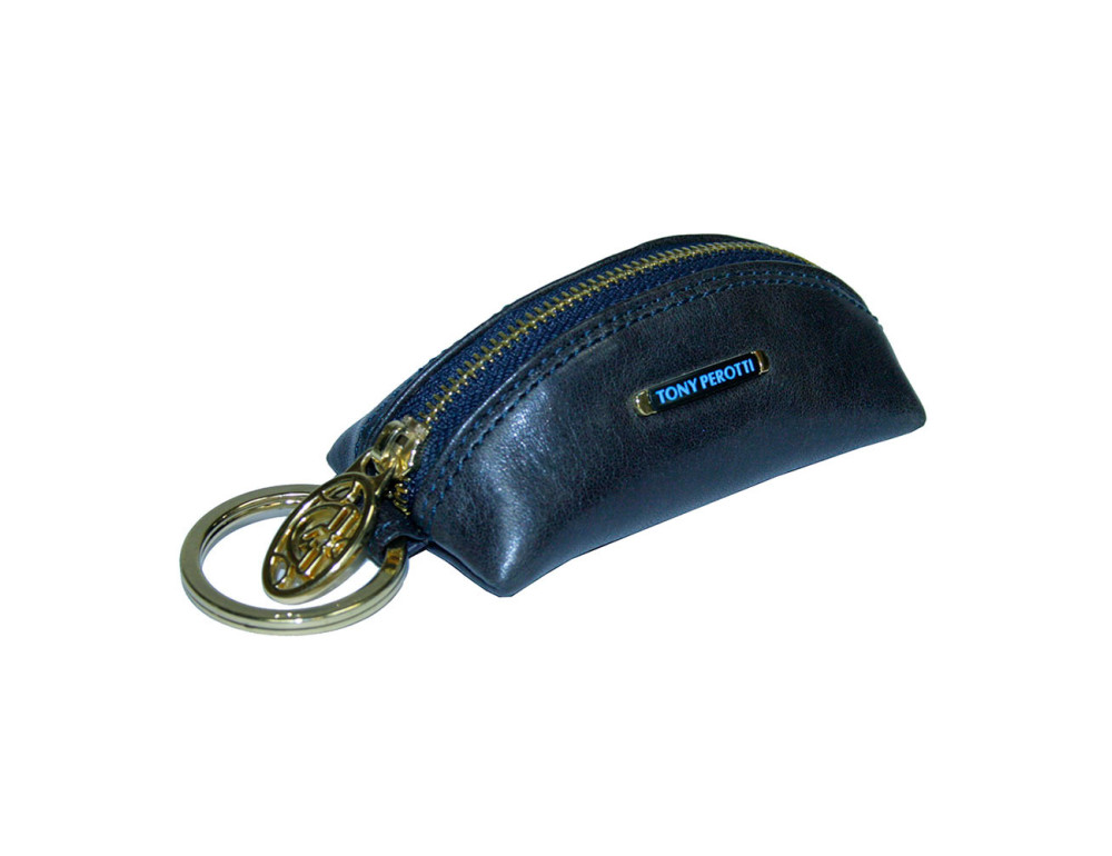 Тонкая ключница синего цвета Tony Perotti Topkapi KR-186 navy - Фото № 1 Тонкая ключница синего цвета Tony Perotti Topkapi KR-186 navy - Фото № 1