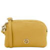 Жовта шкіряна сумка через плече Tuscany Leather TL142375 PASTEL YELLOW