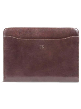 Коричневая кожаная папка для документов TONY PEROTTI Italico 1278L moro