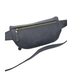 Синя сумка на пояс із натуральної вінтажної шкіри Newery N40290KB - Фотографія № 105