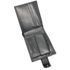 Чорний шкіряний портмоне Marco Coverna BK010-801A Black - Фотографія № 101