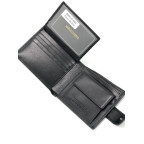 Чорний шкіряний портмоне Marco Coverna BK010-801A Black - Фотографія № 102