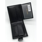 Чорний шкіряний портмоне Marco Coverna BK010-801A Black - Фотографія № 103