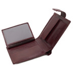 Коричневий шкіряний портмоне Marco Coverna BK003-801B Win Red - Фотографія № 103