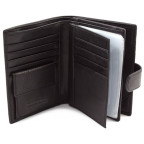 Чорний шкіряний гаманець під паспорт Marco Coverna BK010-808 black - Фотографія № 102
