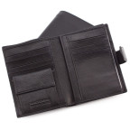 Чорний шкіряний гаманець під паспорт Marco Coverna BK010-808 black - Фотографія № 104