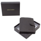 Чорний шкіряний гаманець під паспорт Marco Coverna BK010-808 black - Фотографія № 109
