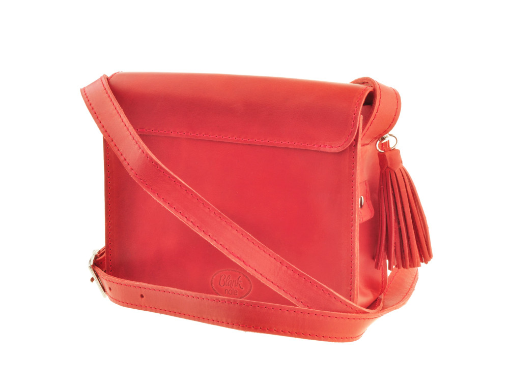 Коралова сумка через плече Blanknote bn-bag-3-coral - Фотографія № 7