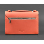 Коралова шкіряна сумка через плече Blanknote BN-BAG-35-LIVING-CORAL - Фотографія № 103
