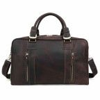 Большая кожаная дорожная сумка Tiding Bag tid1024R - Фото № 100