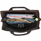 Большая кожаная дорожная сумка Tiding Bag tid1024R - Фото № 103