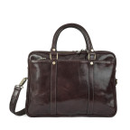 Коричнева шкіряна сумка для чоловіків Virginia Conti VCM0502BROWN - Фотографія № 100