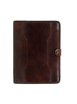 Кожаная папка A4 на кнопке Time Resistance 5203001