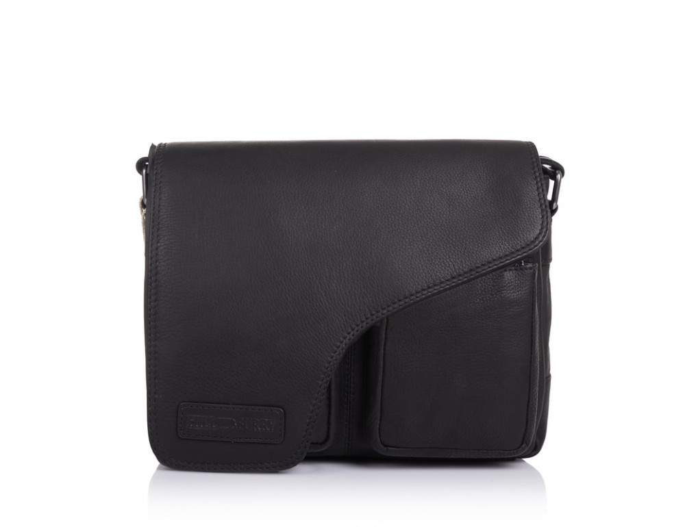 Чоловічі сумки з кишенями через плече Hill Burry HB3062 Black - Фотографія № 2