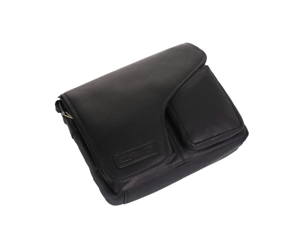 Чоловічі сумки з кишенями через плече Hill Burry HB3062 Black - Фотографія № 4