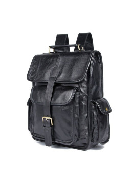 Небольшой кожаный рюкзак для города JASPER&MAINE JD7283A