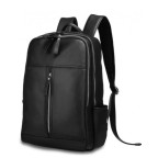 Чоловічий шкіряний рюкзак TIDING BAG B3-1692A чорний - Фотографія № 100