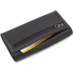 Большой женский кошелёк из натуральной кожи Marco Coverna W002 Black - Фото № 103 Большой женский кошелёк из натуральной кожи Marco Coverna W002 Black - Фото № 103