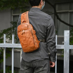 Чоловіча сумка великого розміру Bexhill Bx6052 Orange Brown - Фотографія № 101
