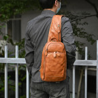 Чоловіча сумка великого розміру Bexhill Bx6052 Orange Brown - Фотографія № 102