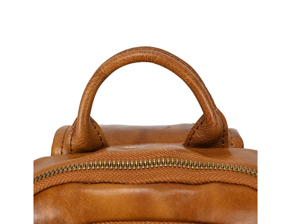 Чоловіча сумка великого розміру Bexhill Bx6052 Orange Brown - Фотографія № 5