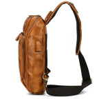 Чоловіча сумка великого розміру Bexhill Bx6052 Orange Brown - Фотографія № 108