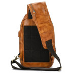 Чоловіча сумка великого розміру Bexhill Bx6052 Orange Brown - Фотографія № 109