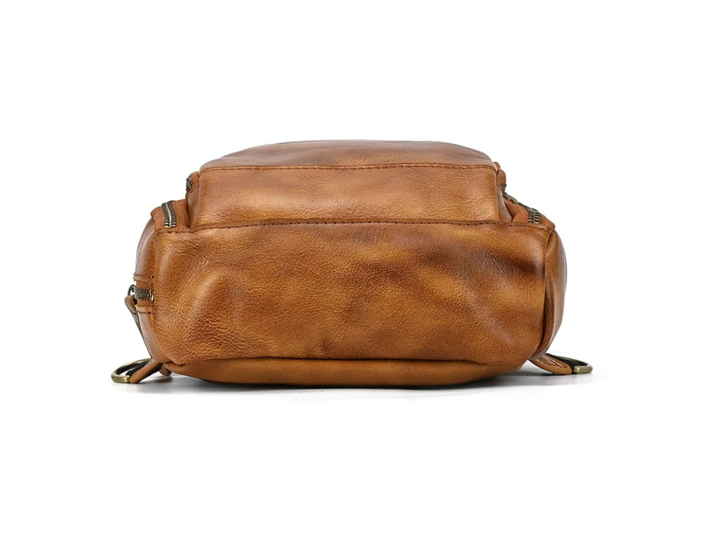 Чоловіча сумка великого розміру Bexhill Bx6052 Orange Brown - Фотографія № 11