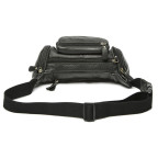 Чоловіча сумка з кишенями Vintage 14761 Чорна - Фотографія № 104