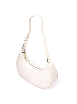 Стильная женская сумка-хобо из натуральной гладкой кожи 21287 Vintage