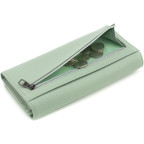 Стильный женский кошелек на магнитах Marco Coverna W002 Light Green - Фото № 103
