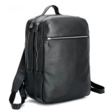 Чоловічий шкіряний рюкзак TIDING BAG T3064 чорний