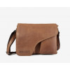 Руда шкіряна сумка через плече Hill Burry HB3062 Brown Руда шкіряна сумка через плече Hill Burry HB3062 Brown