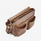 Руда шкіряна сумка через плече Hill Burry HB3062 Brown - Фотографія № 101