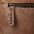 Руда шкіряна сумка через плече Hill Burry HB3062 Brown - Фотографія № 108