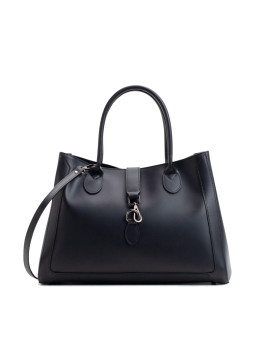 Стильная женская сумка из натуральной кожи VIRGINIA CONTI (Италия) - VC03177BLACK