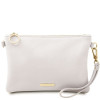 Универсальная женская сумка-клатч Tuscany Leather TL142029 White