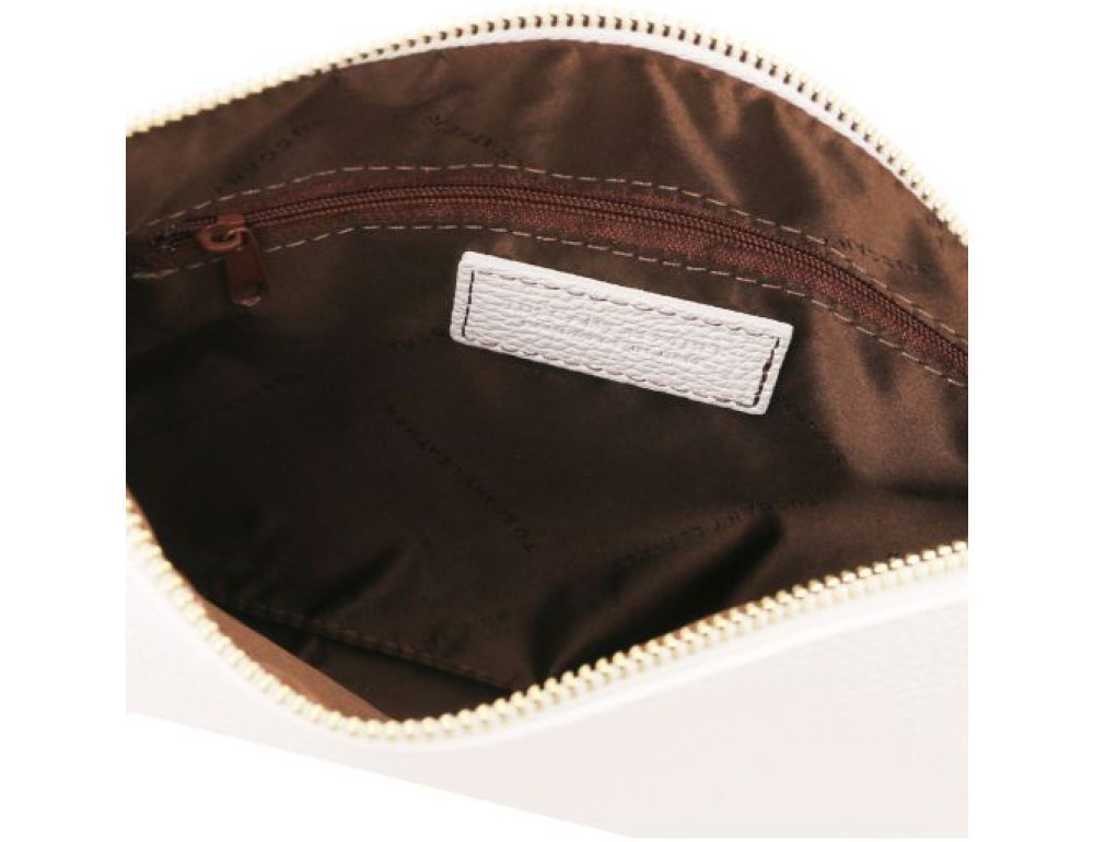 Універсальна жіноча сумка-клатч Tuscany Leather TL142029 White - Фотографія № 3