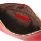 Яскрава жіноча сумка-клатч Tuscany Leather TL142029 LIPSTICK RED - Фотографія № 102