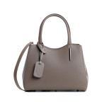 Шкіряна жіноча шкіряна сумка VIRGINIA CONTI VC01565 Dark taupe - Фотографія № 100