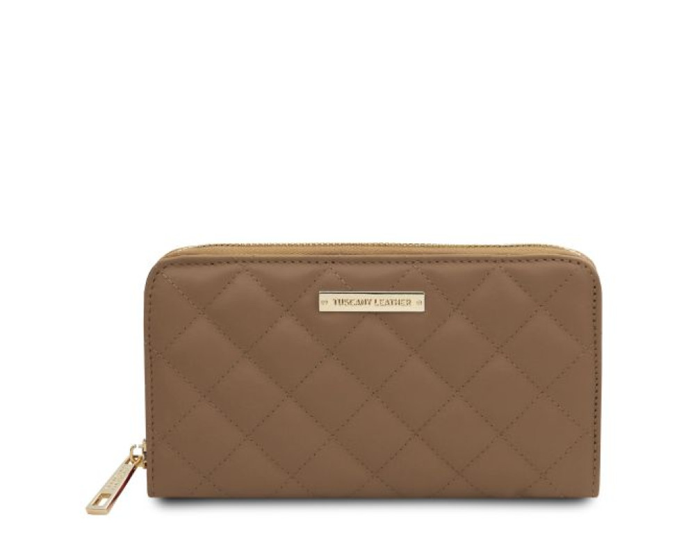 Жіночий шкіряний гаманець Penelope Tuscany Leather TL142316 LIGHT TAUPE - Фотографія № 1 Жіночий шкіряний гаманець Penelope Tuscany Leather TL142316 LIGHT TAUPE - Фотографія № 1